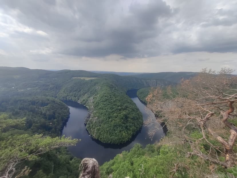 První výlet na motorce